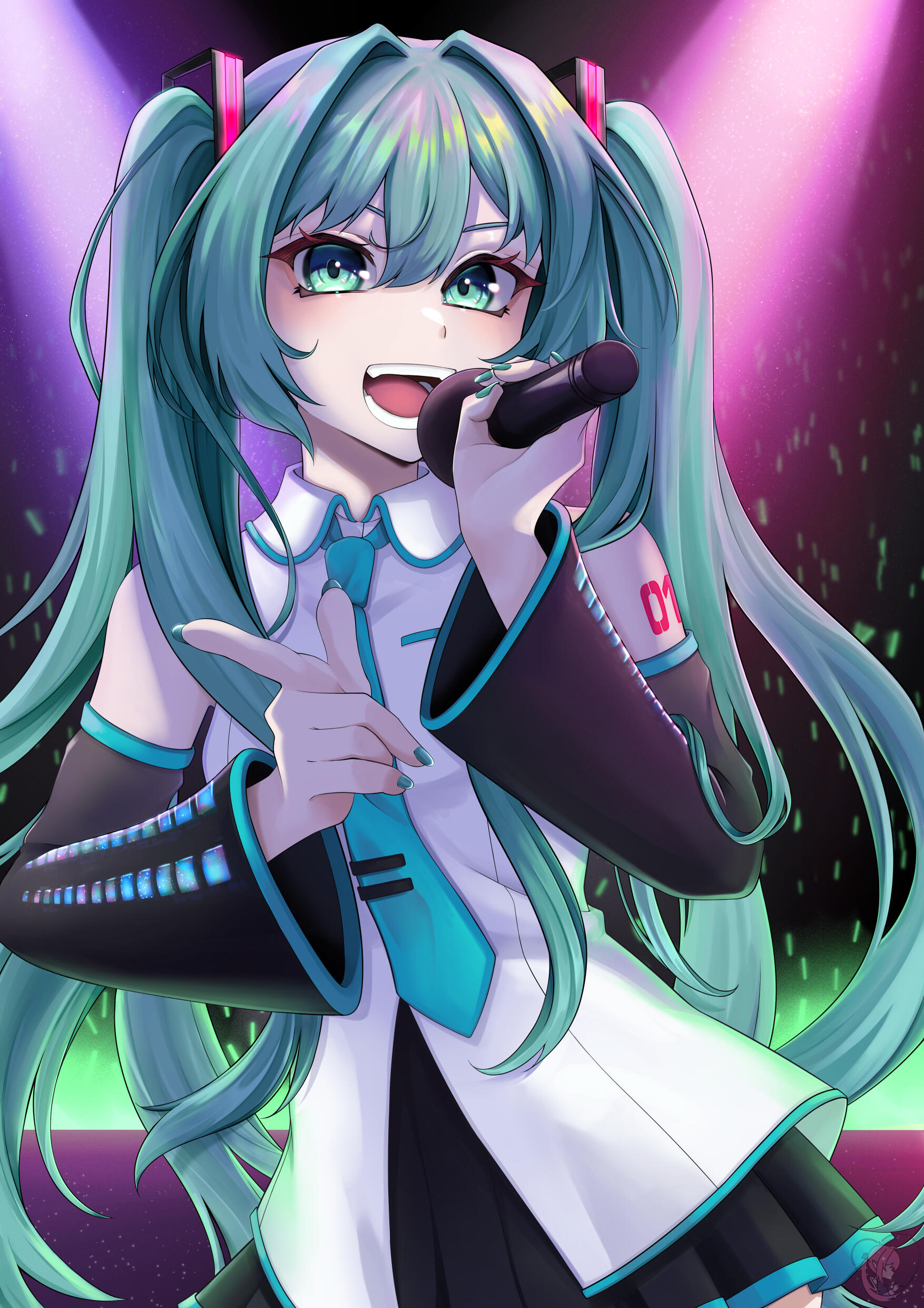 Miku - fanart, 2024