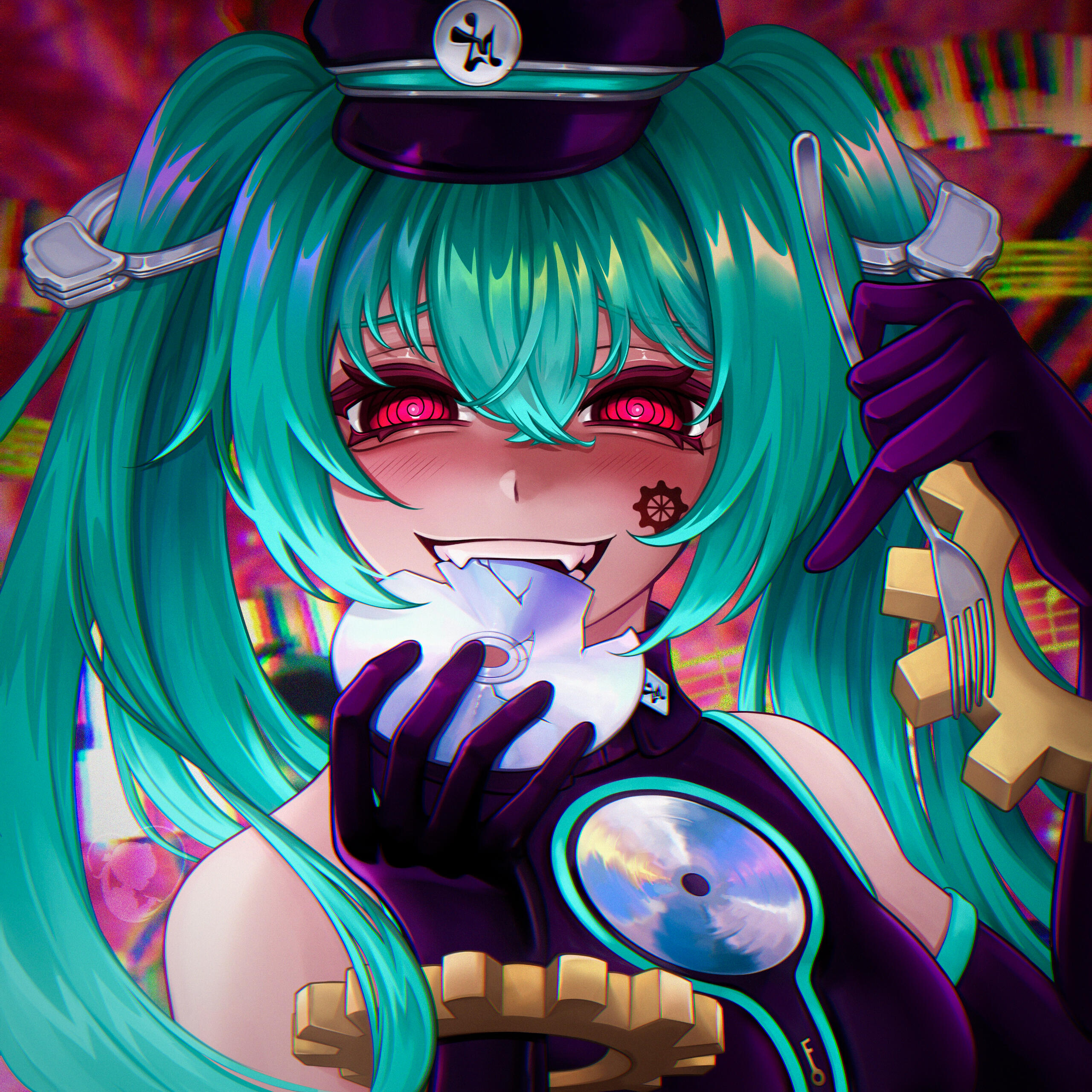 Miku Factory Tyrant - fanart, 2025